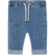 Name It Dark Blue Denim Ben U-Shape Jeans Hot on Sale