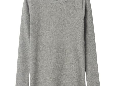 Name It Grey Melange Nakal Bluse Noos For Sale