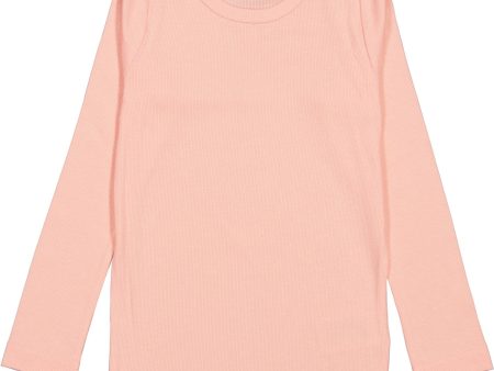 MarMar Modal Fine Rib Soft Coral Tani Bluse Online