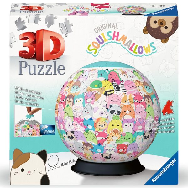 Ravensburger Squishmallows 3D Ball 72p Fashion