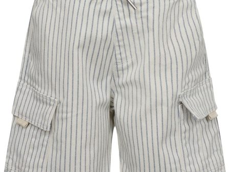 Sofie Schnoor Blue Striped Shorts on Sale