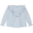 Hust & Claire Mini Blue Flax Adelaida Bluse Discount