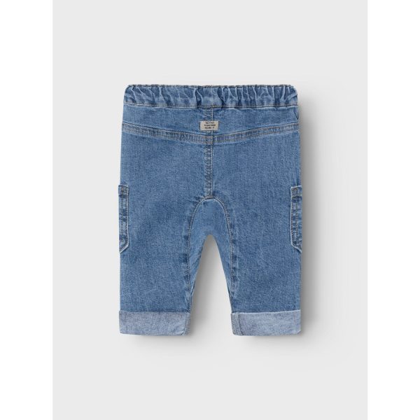 Name It Dark Blue Denim Ben U-Shape Jeans Hot on Sale