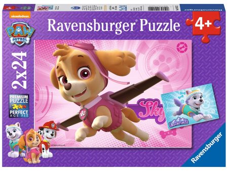 Ravensburger Paw Patrol Skye & Everest 2x24p For Discount