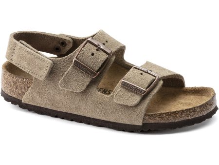 Birkenstock Milano HL Kids LEVE Taupe Sandal For Cheap