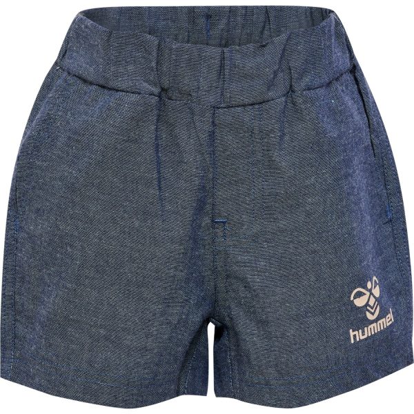 Hummel Denim Blue Corsi Shorts For Discount