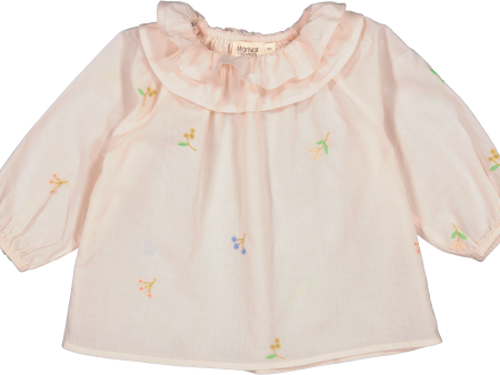 MarMar Cotton Embroidery Spring Embroidery Tonella Skjorte Sale