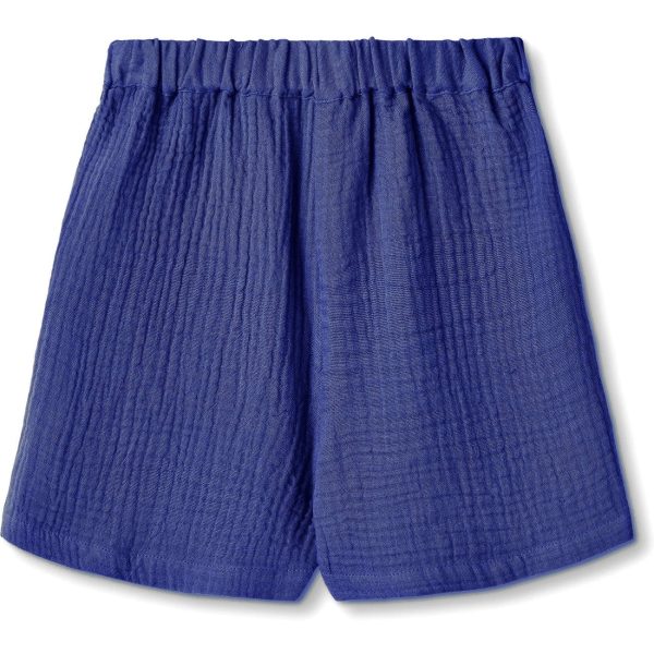 Fliink Mazerine Blue Hello Shorts Fashion