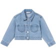 Name it Light Blue Denim Unicorn Conny Denim Jakke Hot on Sale