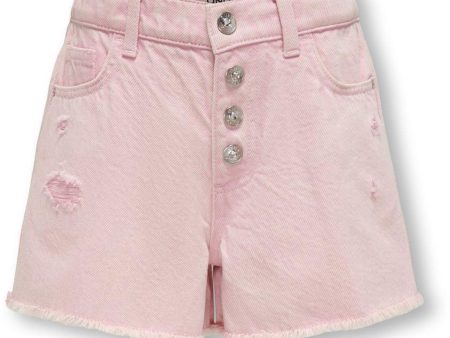 kids ONLY Begonia Pink Petra Coloured Shorts Online