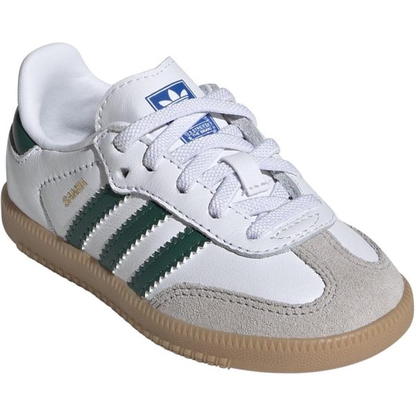 adidas Originals SAMBA OG EL I Sneakers Cloud White   Collegiate Green   Gum Cheap