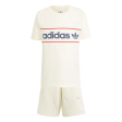 adidas Originals Ivory Night Indigo Red Shorts Tee Sett Supply