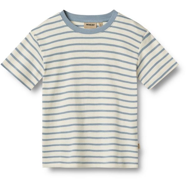 Wheat Shell Stripe T-shirt Fabian Online Hot Sale