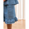 Fliink Light Denim Blue Hi Shorts Online Hot Sale