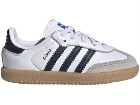 adidas Originals SAMBA OG EL I Sneakers Cloud White   Night Indigo   Gum Supply