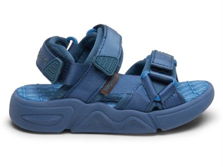 Bisgaard Louis Sandal Blue Hot on Sale