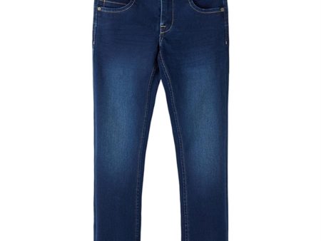 Name it Dark Blue Denim Silas Slim Jeans Noos Online Hot Sale