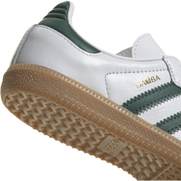 adidas Originals SAMBA OG C Sneakers Cloud White   Collegiate Green   Gum Online Sale