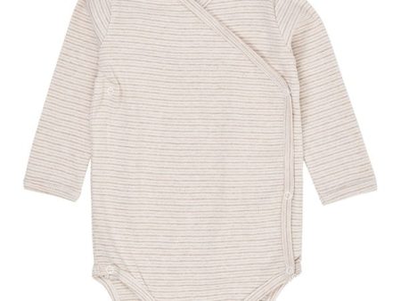 Copenhagen Colors Beige Stripe Wrap Body For Discount