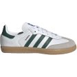 adidas Originals SAMBA OG C Sneakers Cloud White   Collegiate Green   Gum Online Sale