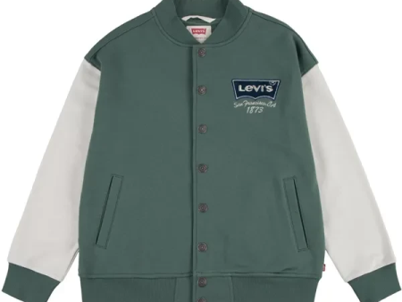 Levi s Prep Sport Bomber Jakke Dark Forest Online now