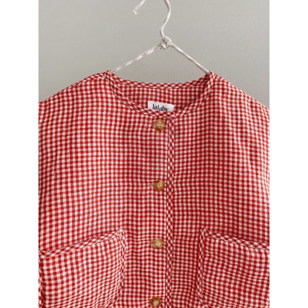 Lalaby Cherry Check Frey Jacket - Cherry Check Online Sale