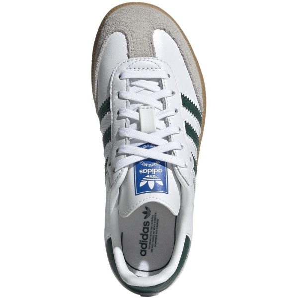 adidas Originals SAMBA OG C Sneakers Cloud White   Collegiate Green   Gum Online Sale