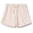 Wheat Soft Rose Rib Shorts Gertrud Hot on Sale