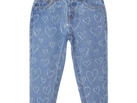 Name it Dark Blue Denim Hearts Bella Shaped Jeans Discount