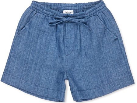 Lalaby Denim Blue Wilson Shorts - Denim Blue Hot on Sale